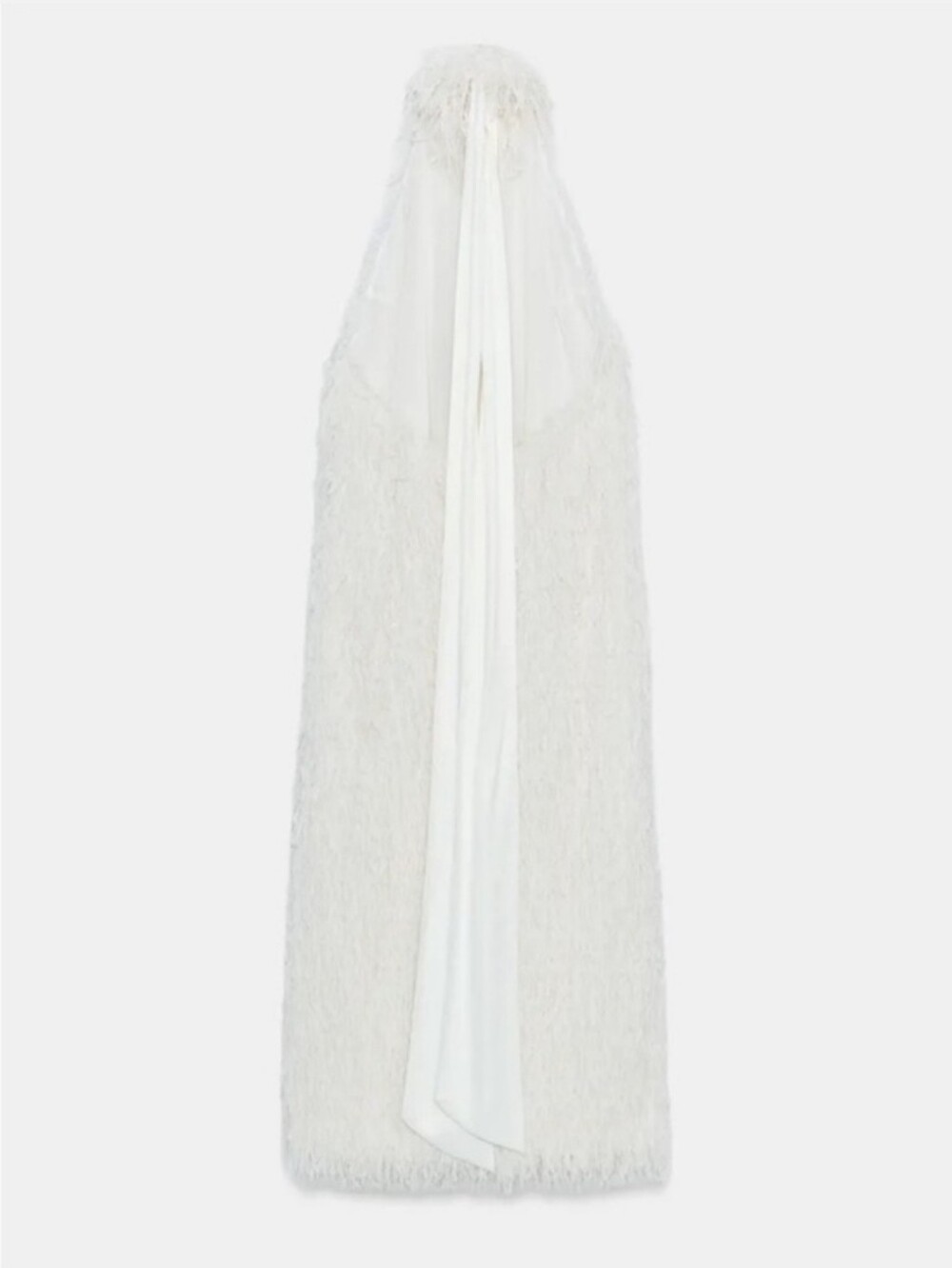 Zara fringe halter dress midi - Picture 8 of 15